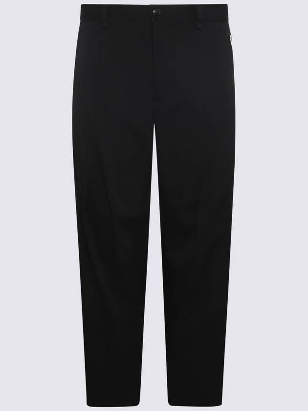 Lanvin Black Wool Pants - LANVIN - BALAAN 1