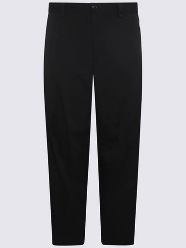 Lanvin Black Wool Pants - LANVIN - BALAAN 1