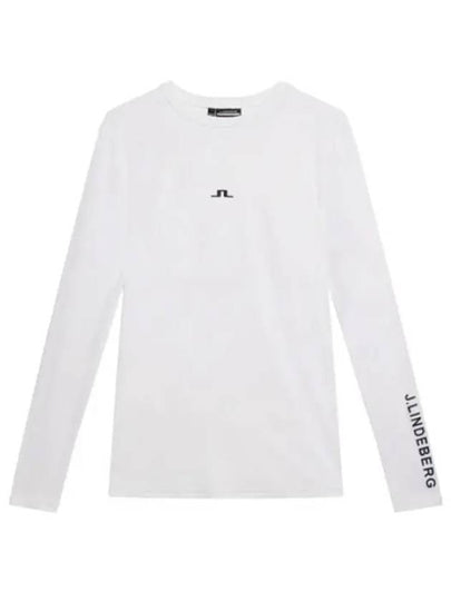 Golf Thor Logo Long Sleeve T-Shirt White - J.LINDEBERG - BALAAN 2