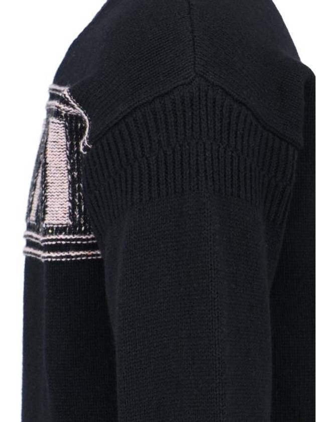 Fisherman Logo Knit Top Black - MARNI - BALAAN 5