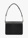 Trunk Medium Calfskin Shoulder Bag Black - MARNI - BALAAN 4