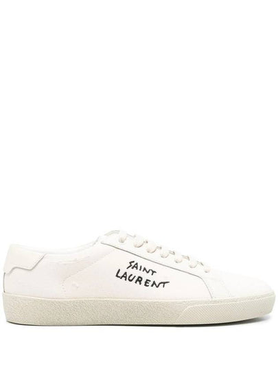 Court Classic SL/06 Sneakers Cream - SAINT LAURENT - BALAAN 2