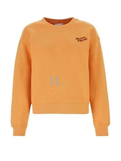 Handwriting Comfort Sweatshirt Orange - MAISON KITSUNE - BALAAN 2