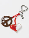 HEART PEACE FREEDOM KEYRING STRAWBERRY - USITE - BALAAN 3