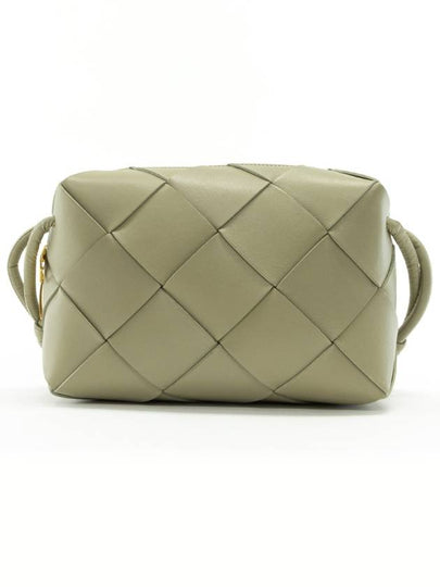 Cassette Intrecciato Small Cross Bag Travertine - BOTTEGA VENETA - BALAAN 2