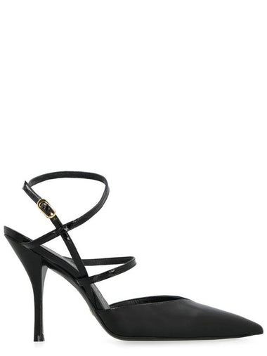 Stuart Weitzman Strapeze Leather Pumps - STUART WEITZMAN - BALAAN 1