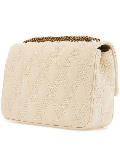 quilted shoulder bag butter white with golden chain - VALENTINO - BALAAN 2