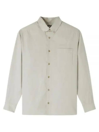 Mateo Logo Long Sleeve Shirt Bianco - A.P.C. - BALAAN 2