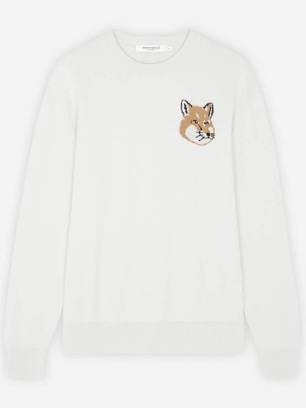 Mini Foxhead Comfort Knit Top Blue Haze - MAISON KITSUNE - BALAAN 5