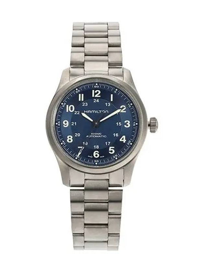 Khaki Field Titanium Auto 38mm Watch Blue - HAMILTON - BALAAN 2