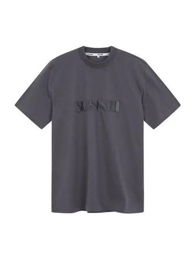 T shirt logo short sleeve dark gray - SUNNEI - BALAAN 1