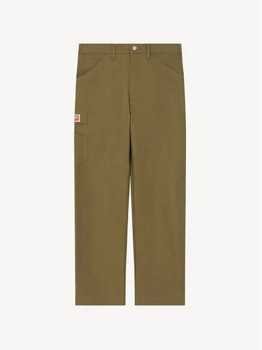 carpender straight pants dark khaki - KENZO - BALAAN 2