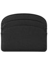 Demi Lune Card Wallet Black - A.P.C. - BALAAN 4