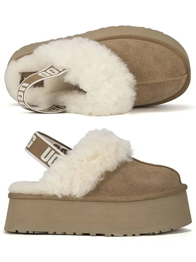 Funkette Platform Slippers Chestnut - UGG - BALAAN 6