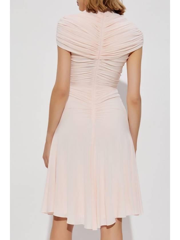 Alaïa Draped Dress, Women's, Pink - ALAIA - BALAAN 4