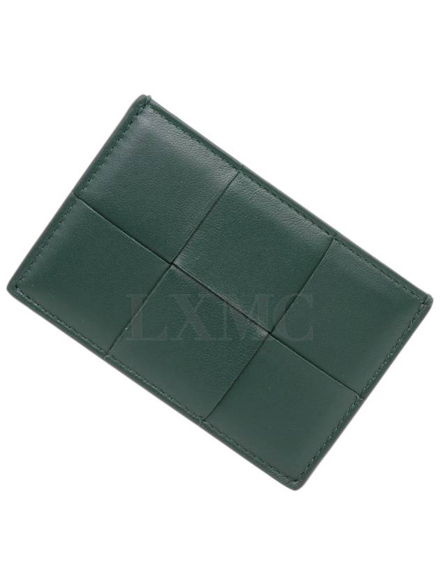 Card wallet Intrecciato green cassette credit 742693 - BOTTEGA VENETA - BALAAN 4