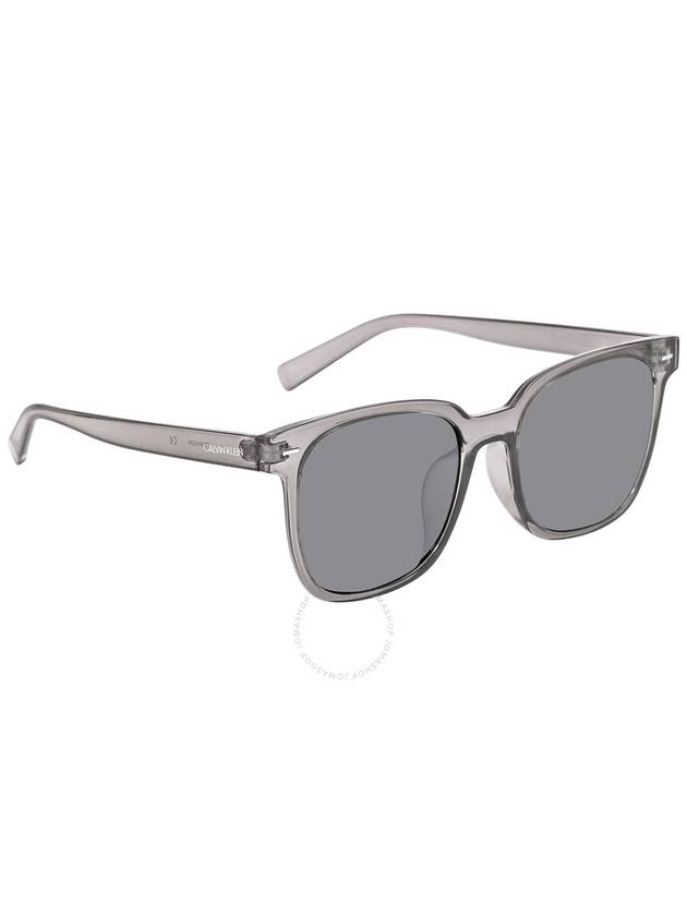 Calvin Klein Dark Grey Sport Ladies Sunglasses CK20519S 070 55 - CALVIN KLEIN - BALAAN 3