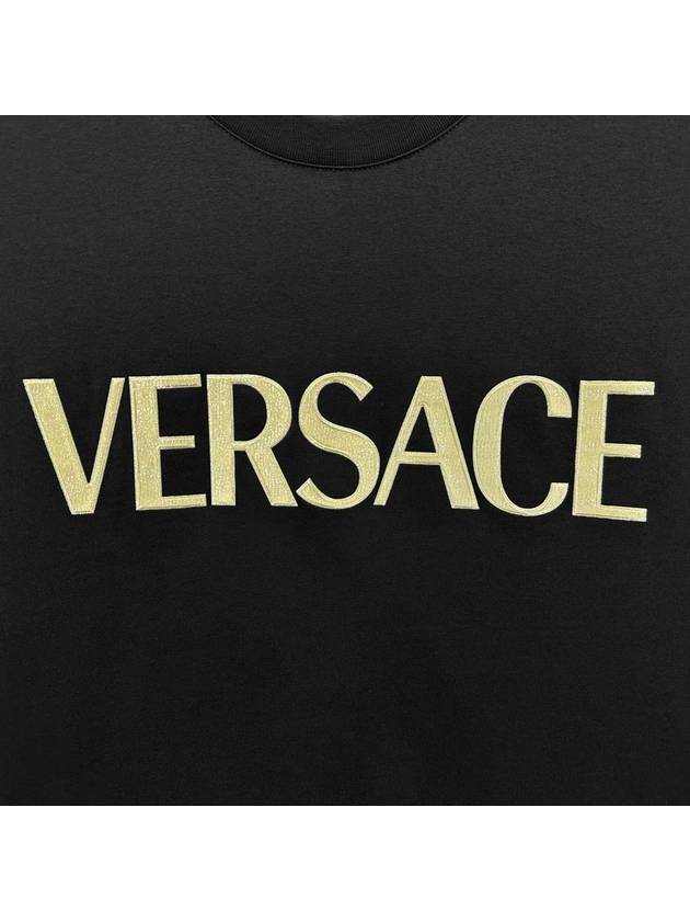 23SS logo overfit short sleeve tshirt 1008466 - VERSACE - BALAAN 4