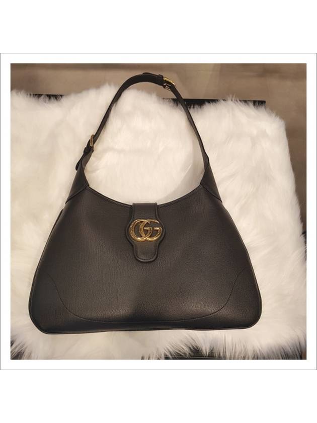 Aphrodite Medium Shoulder Bag Black - GUCCI - BALAAN 7