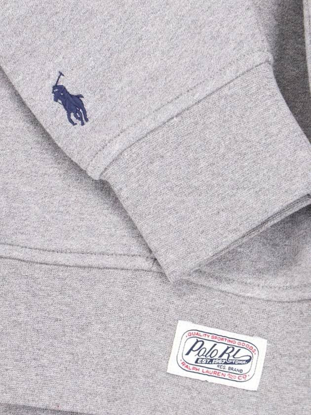 Logo Hoodie Grey - POLO RALPH LAUREN - BALAAN 4