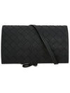 Intrecciato Mini Cross Bag Black - BOTTEGA VENETA - BALAAN 4