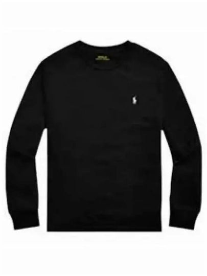 Women's Cotton Jersey Long Sleeve T-Shirt Black - POLO RALPH LAUREN - BALAAN 2