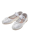 Satin Ballerinas White - MIU MIU - BALAAN 1