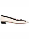 Black Off-White Belle Vivier Ballerina Flats RVW00736120D1P0H62 - ROGER VIVIER - BALAAN 2