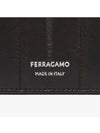 Eel Skin Half Wallet Brown - SALVATORE FERRAGAMO - BALAAN 4