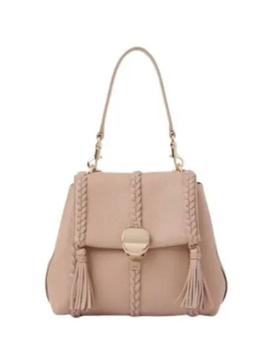 Penelope Leather Shoulder Bag Nomad Beige - CHLOE - BALAAN 2