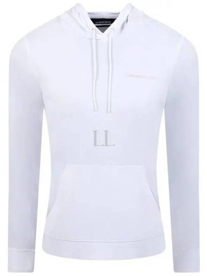 Vice Logo Relaxed Fit Hoodie White - J.LINDEBERG - BALAAN 2