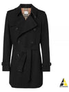 Short Wimbledon Trench Coat Black - BURBERRY - BALAAN 2