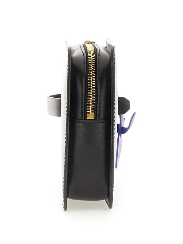 23 fw Black Leather Zipper Tie Medium Clutch OWNS026F23LEA0011000 B0480784538 - OFF WHITE - BALAAN 4