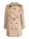 Short Kensington Heritage Trench Coat Beige - BURBERRY - BALAAN 2