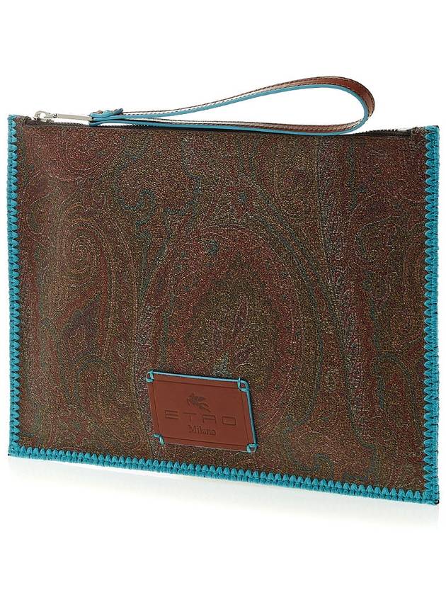 Paisley Clutch Beck Brown - ETRO - BALAAN 3