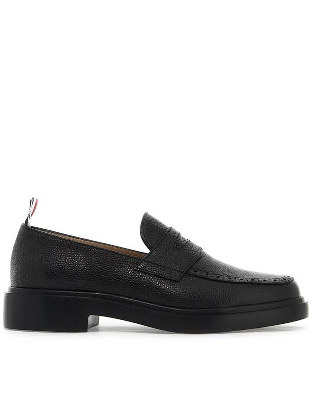 Lightweight Sole Penny Loafer Black - THOM BROWNE - BALAAN 2