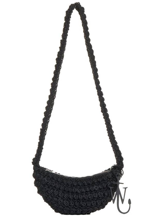 Popcorn Sling Cross Bag Black - JW ANDERSON - BALAAN 4