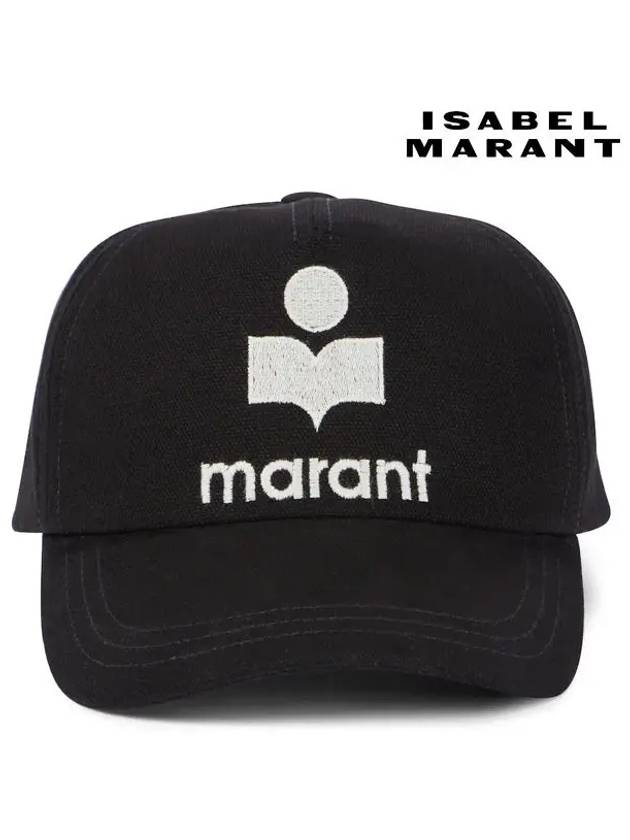 Isabel Marant Tyrone Cap Hat Black TYRON CQ001XFB A3C05A BKEC - ISABEL MARANT ETOILE - BALAAN 5