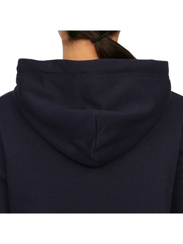 Alpha Logo Print Hoodie Navy - J.LINDEBERG - BALAAN 8