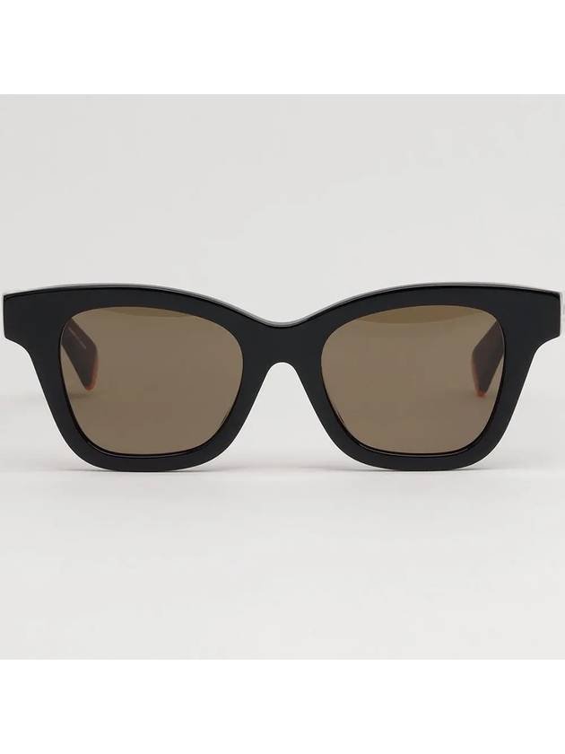 Sunglasses KZ40159F 01E Asian fit black horn rim square - KENZO - BALAAN 2