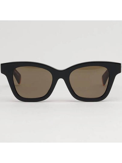 Sunglasses KZ40159F 01E Asian fit black horn rim square - KENZO - BALAAN 2