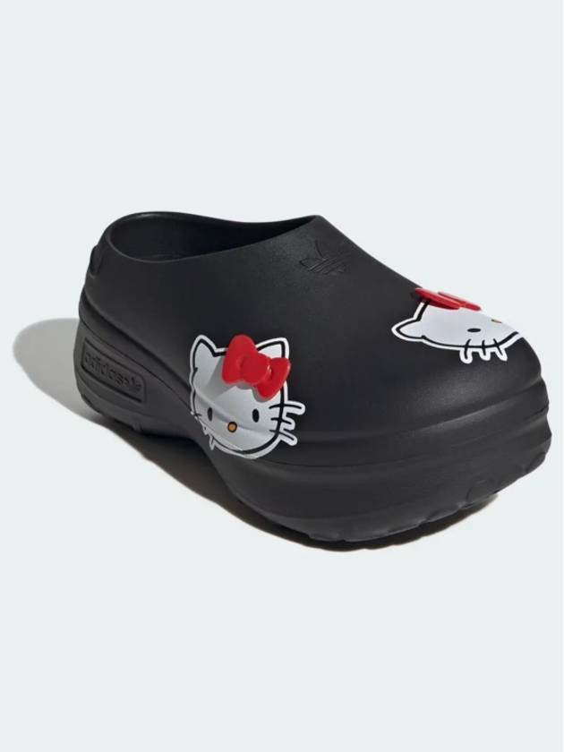 Hello Kitty x Adiform Stan Smith Mule Women s Core Black Red IH0280 - ADIDAS ORIGINALS - BALAAN 4