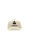 Tyron Logo Cotton Ball Cap Ecru - ISABEL MARANT - BALAAN 2