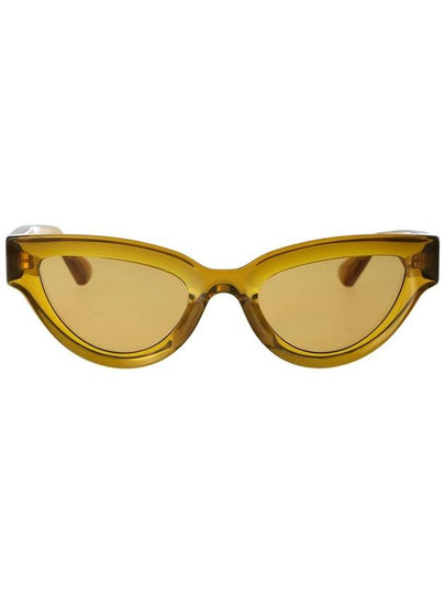 Sunglasses BV1249S 003 TRANSPARENT YELLOW - BOTTEGA VENETA - BALAAN 2