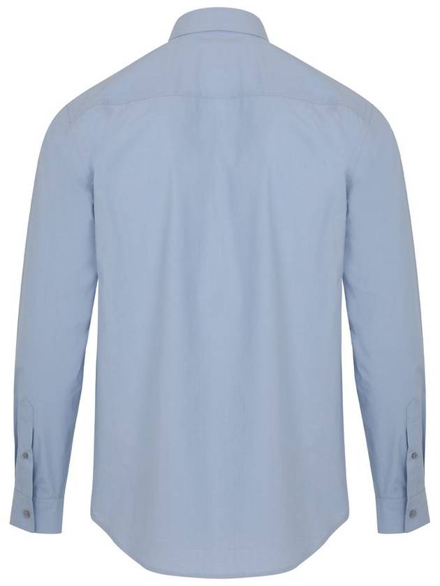 Men's Long Sleeve Shirt Blue SW21ESH01BL - SOLEW - BALAAN 3