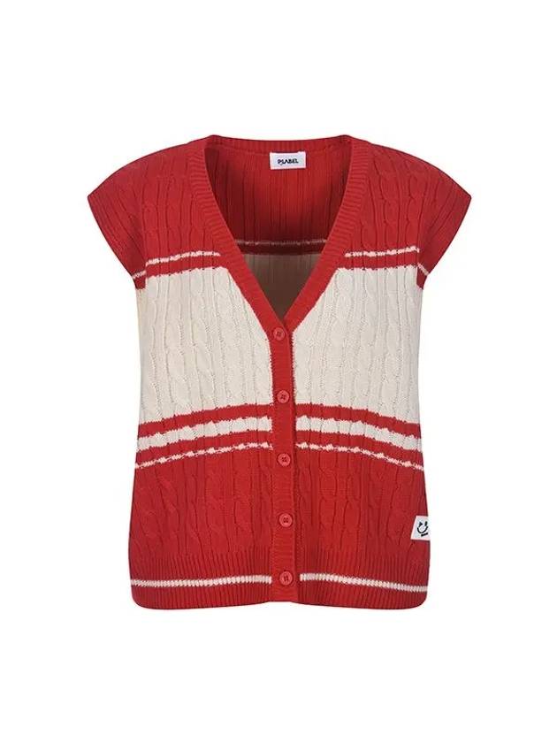 Color block knit vest MZ3AV710 - P_LABEL - BALAAN 8