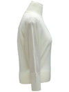 Talea Virgin Wool Knit Top White - MAX MARA - BALAAN 3