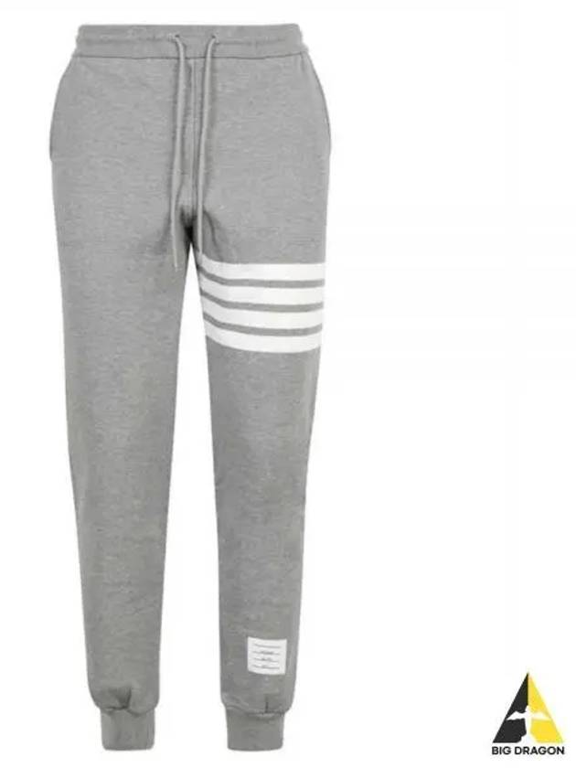 Men's Classic Loopback Engineered 4-Bar Sweatpants Light Grey - THOM BROWNE - BALAAN 2