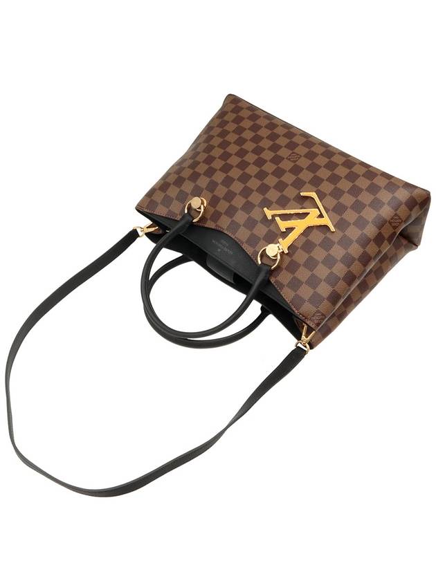 Damier Eben Canvas LV Riverside 2WAY - LOUIS VUITTON - BALAAN 5