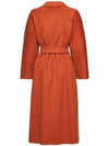 Ludmilla Icon Single Coat Orange - MAX MARA - BALAAN 4